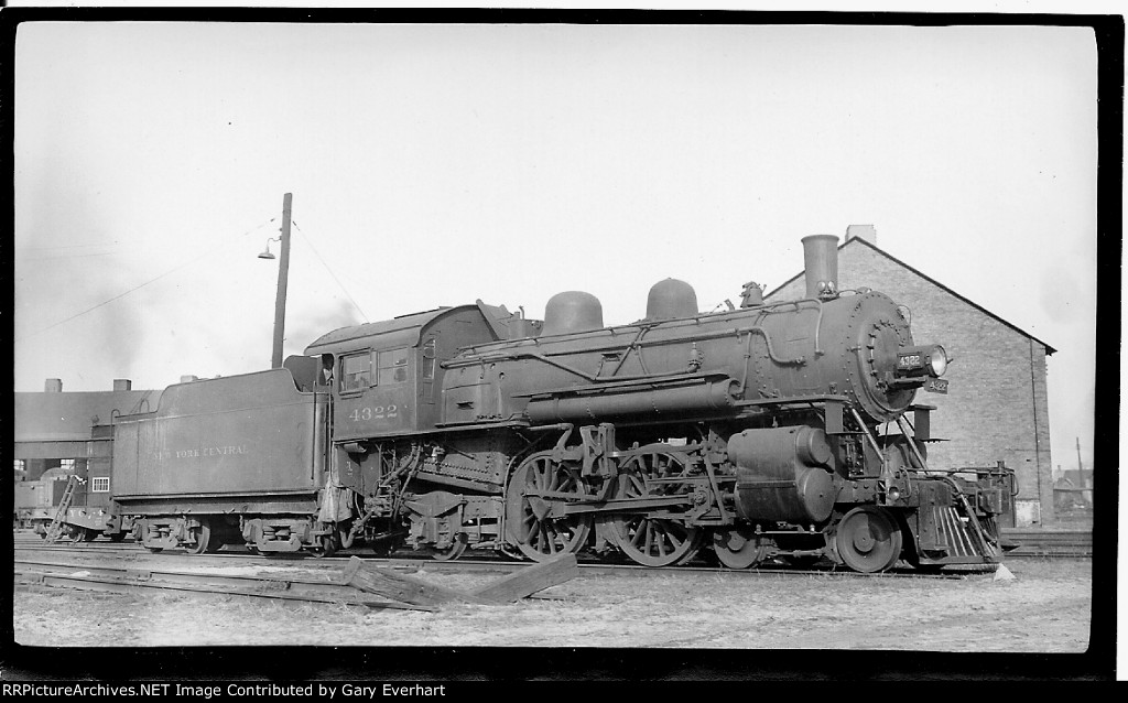 NYC 4-4-2 #4322, New York Central